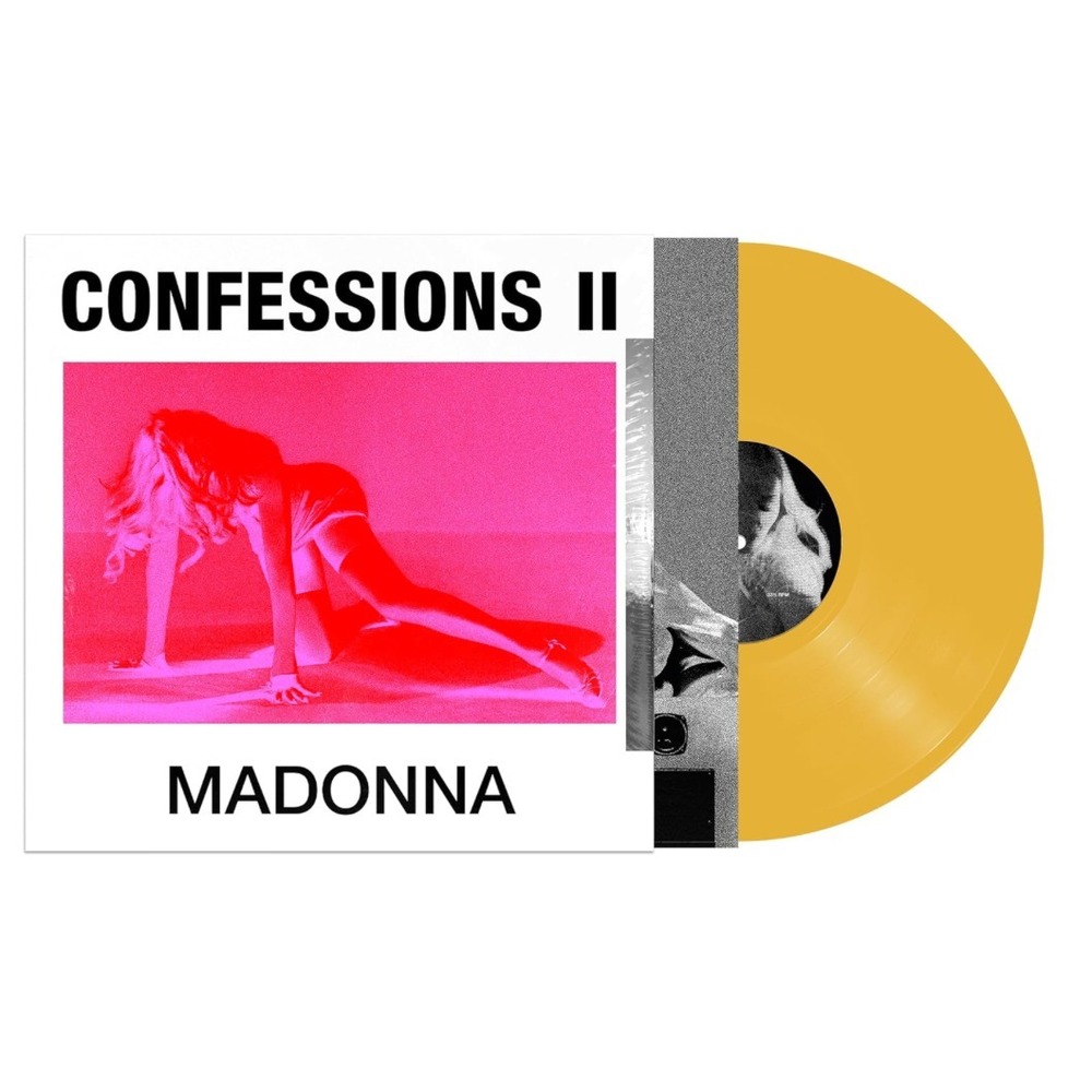 MADONNA SEALED CONFESSIONS II 12'' YELLOW VINYL AMAZON US 2026 & Promo Coaster